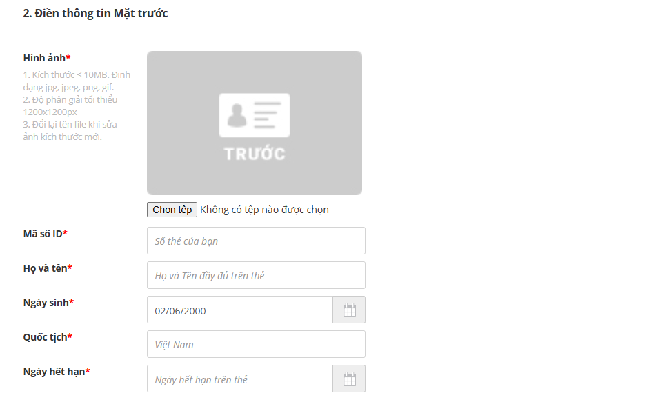 Hướng dẫn freelancer xác thực thông tin tài khoản-Bước 2-Ảnh 2