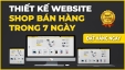 Thiết Kế Website Shop B&aacute;n H&agrave;ng - trong 7 ng&agrave;y