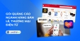 G&oacute;i quảng c&aacute;o ng&agrave;nh h&agrave;ng b&aacute;n lẻ, thương mại điện tử.