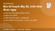 Kế hoạch marketing & sự kiện khai trương, ra mắt sản phẩm, khuyến mại