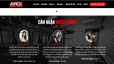 Thiết kế website ph&ograve;ng Gym