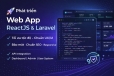 Ph&aacute;t triển web app bằng React JS & Laravel, tối ưu tốc độ & trải nghiệm người d&ugrave;ng
