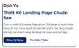 Thiết kế landing page chuy&ecirc;n nghiệp, ph&ugrave; hợp chạy ads đa nền tảng