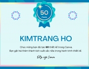 Huy hiệu cột mốc 50 thiết kế tr&ecirc;n Canva (1).png