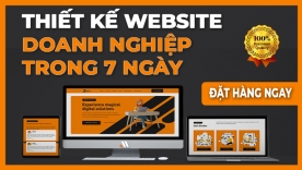 Thiết Kế Website Doanh Nghiệp - trong 7 ng&agrave;y