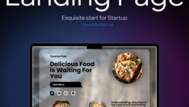 Responsive website UI/UX design, web UI or landing page UI design in Figma