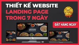 Thiết Kế Website Landing Page - trong 7 ng&agrave;y