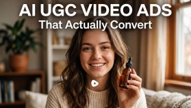 Sản xuất Video UGC review sản phẩm bằng AI ch&acirc;n thực để chạy Ads, viral tr&ecirc;n mạng x&atilde; hội