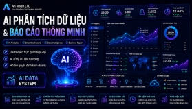 AI Ph&acirc;n t&iacute;ch dữ liệu & b&aacute;o c&aacute;o th&ocirc;ng minh