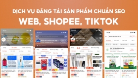 Đăng sản phẩm chuẩn SEO l&ecirc;n Website, Shopee, Tiktok