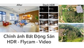 Chỉnh sửa Ảnh Bất động sản Flycam & Dựng Video Flycam 4K Chuy&ecirc;n Nghiệp