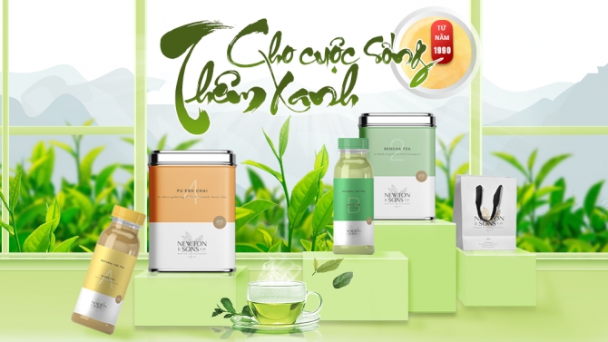 Banner ch&egrave; v&agrave; chế phẩm