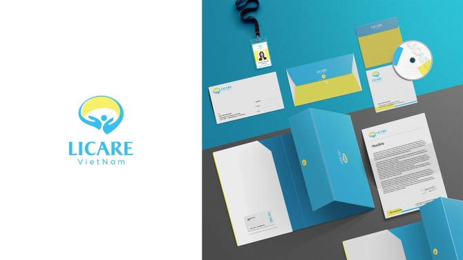 Licare vietnam branding identity design