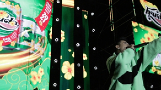 Chương Tr&igrave;nh Thắp S&aacute;ng Tự H&agrave;o -Hue countdown 2021 - HUDA Beer