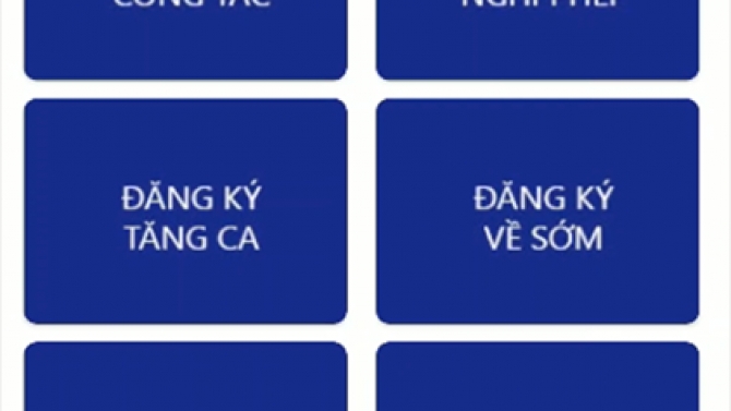 Phần mềm quản l&yacute; nh&acirc;n sự HRM - Mobile