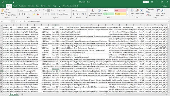 Web Crawling, Data Extraction