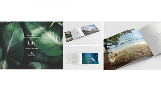 Thiết kế Brochure Secret Bay