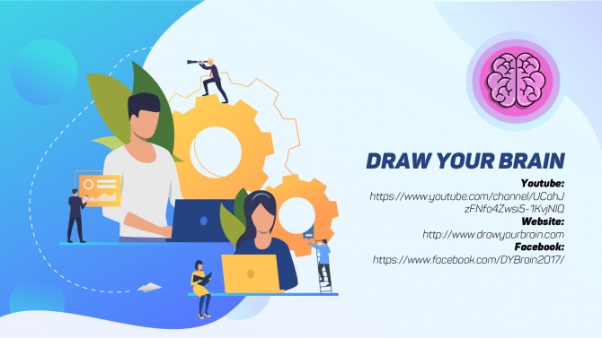 Thiết kế video v&agrave; website của Draw Your Brain