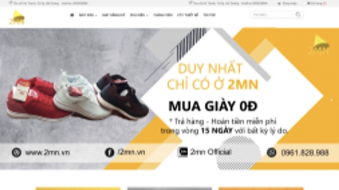 Thiết kế website 2mn.vn