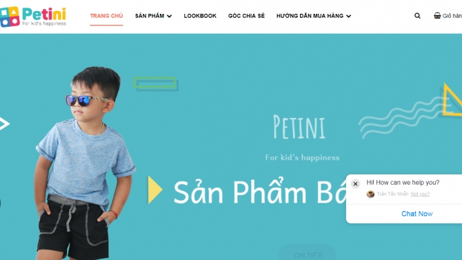 Shop thời trang Petini