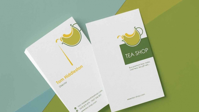 NameCard Tea Shop