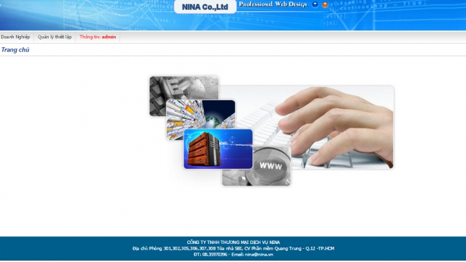 Quản trị website