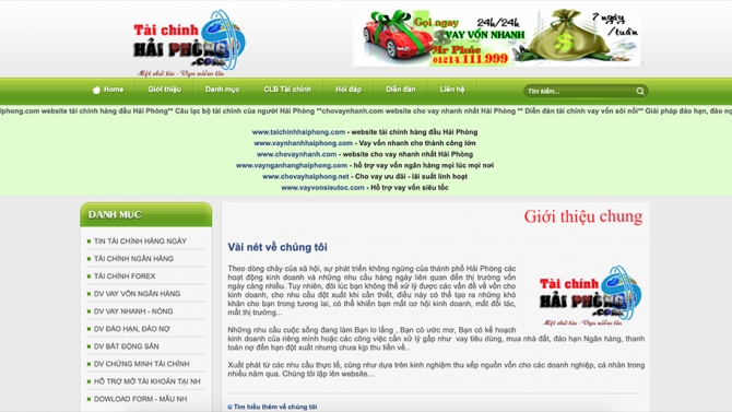 Trung t&acirc;m T&agrave;i Ch&iacute;nh Hải Ph&ograve;ng