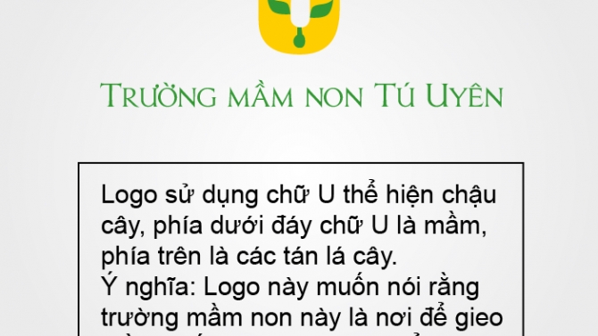 Logo: Trường mầm non T&uacute; Uy&ecirc;n