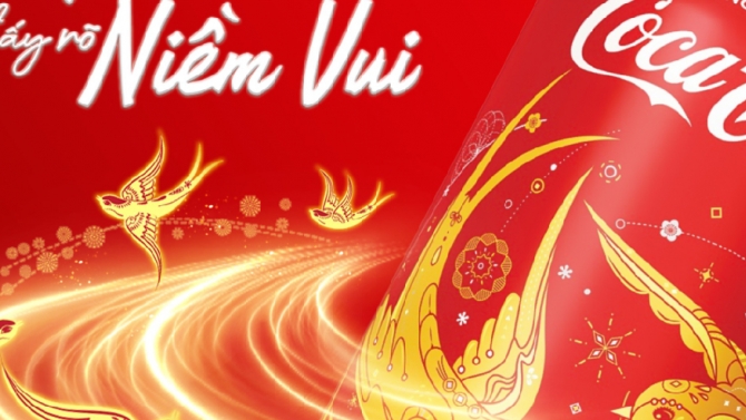 Thiết kế quảng c&aacute;o Coca Cola