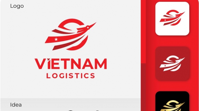 Thiết kế thương hiệu VIETNAM LOGISTICS