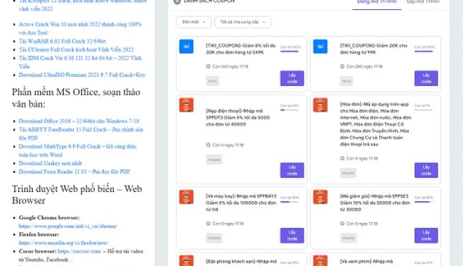 X&acirc;y dựng v&agrave; ph&aacute;t triển website