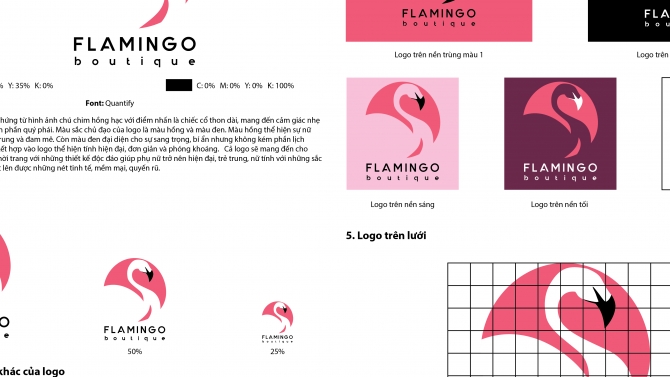 Thi&ecirc;́t k&ecirc;́ logo shop thời trang
