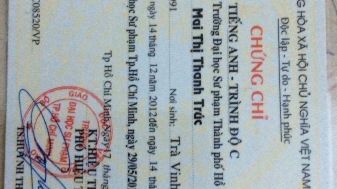 Bằng C Anh Văn