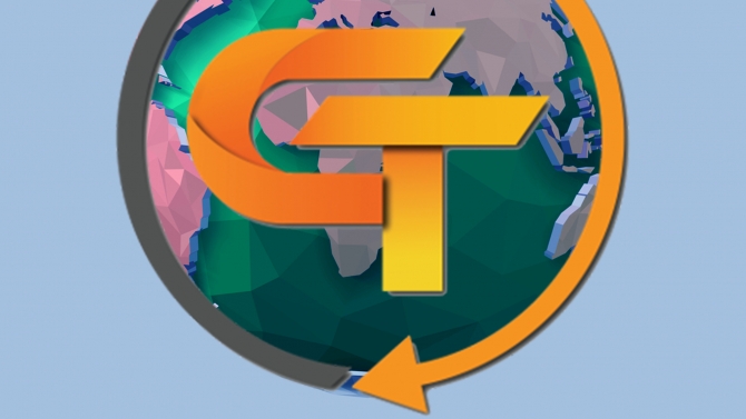 thiết kế logo Global trade