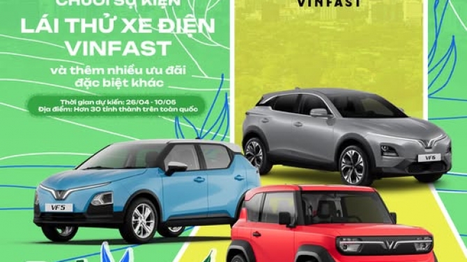 Viết PR v&agrave; tạo poster dự &aacute;n Phủ Xanh Sống Chất của vinfast