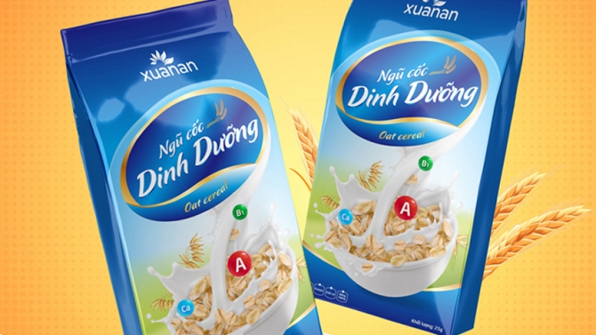 Thiết kế bao b&igrave; Ngũ Cốc Dinh Dưỡng