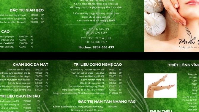Brochure Palm Spa