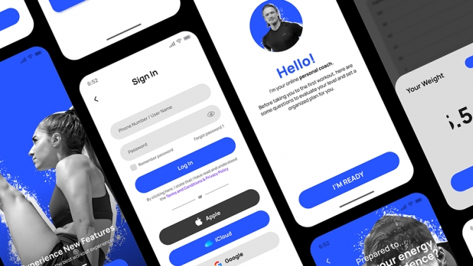 UI/UX - Corestrength Workout