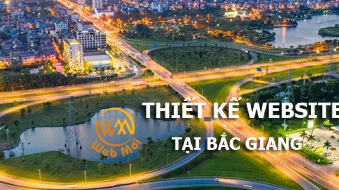 Thiết kế website tại Bắc Giang