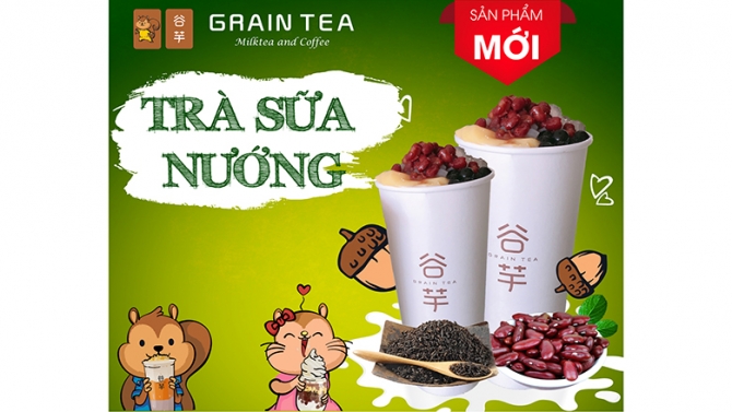 Thiết kế ấn phẩm Grain Tea