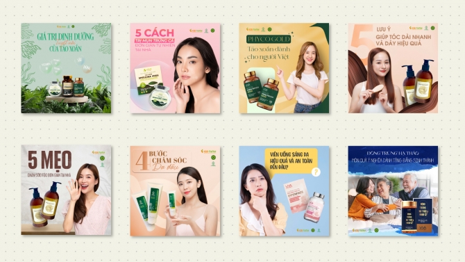 Thiết kế b&agrave;i đăng Facebook cho IGB Farm
