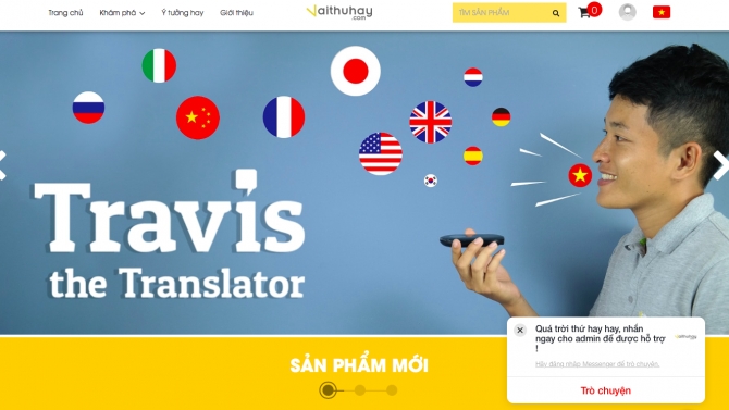 Dự &aacute;n thiết kế WEB VAITHUHAY