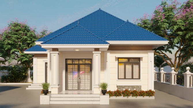 Nh&agrave; Cấp 4 m&aacute;i nhật