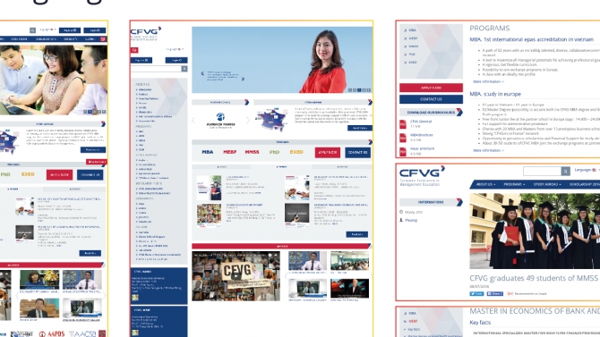 Lập tr&igrave;nh v&agrave; thiết kế Website CFVG