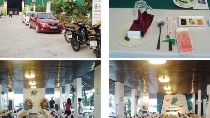 Thiết kế lễ kỷ niệm c&ocirc;ng ty Pad Group