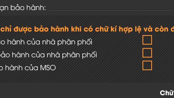Thẻ bảo h&agrave;nh