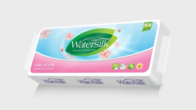 Thiết kế bao b&igrave; giấy Watersilk