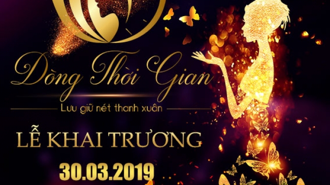 Standee cho D&ograve;ng thời gian Spa