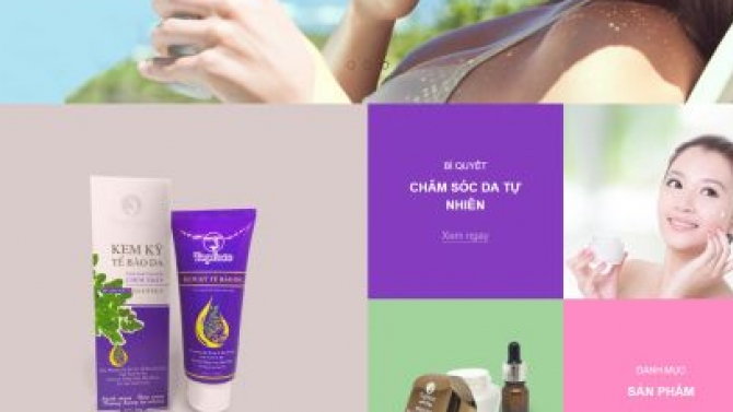 Website Mỹ Phẩm