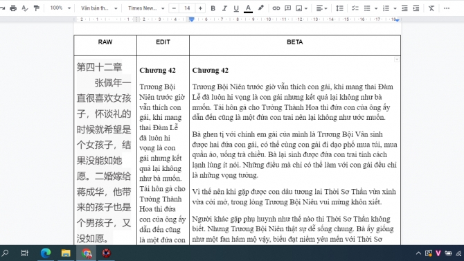 Dịch truyện chữ Trung